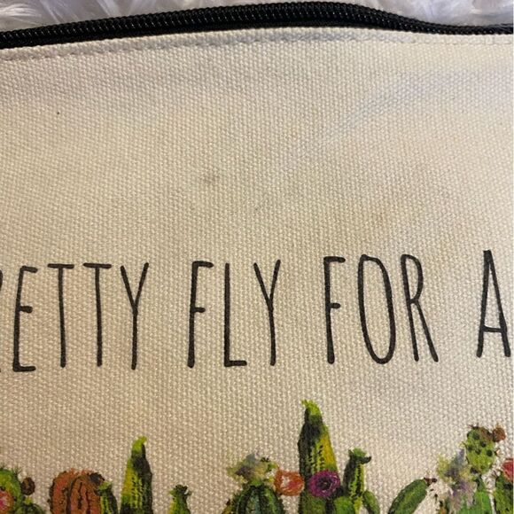 Pretty Fly for a Cacti Canvas Zip Pouch - Picture 2 of 7